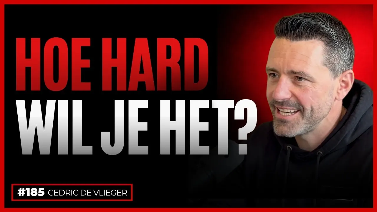 Jonas De Munck — #185 - Kracht is een keuze | De Vlaamse Jocko Willink - Cedric De Vlieger
